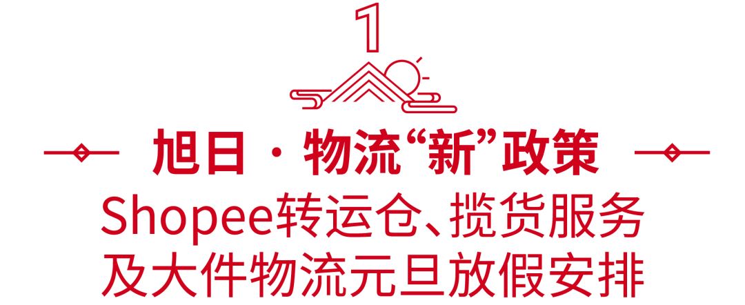 Shopee 1月大量新规将实施! 元旦物流安排+Q1计分变更, 子母账户, 首公里也有新动态...