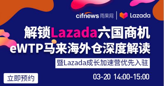 【直播预约】解锁Lazada六国商机，eWTP马来海外仓深度解读