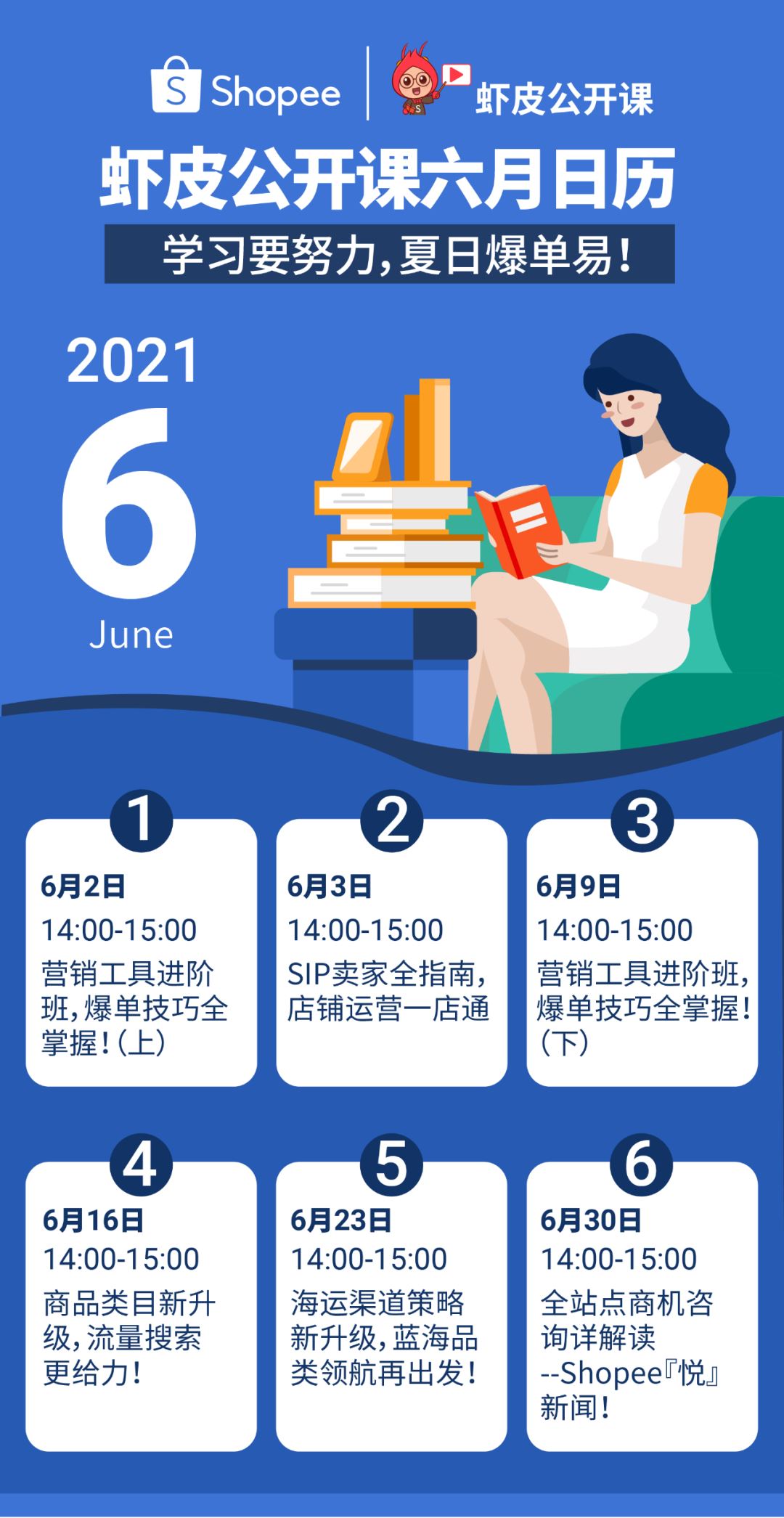 赚钱不停歇! 6月爆单进阶课, 夏日爆单计划启动