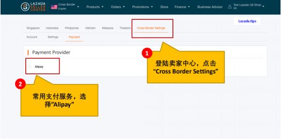 lazada怎么支付宝付款