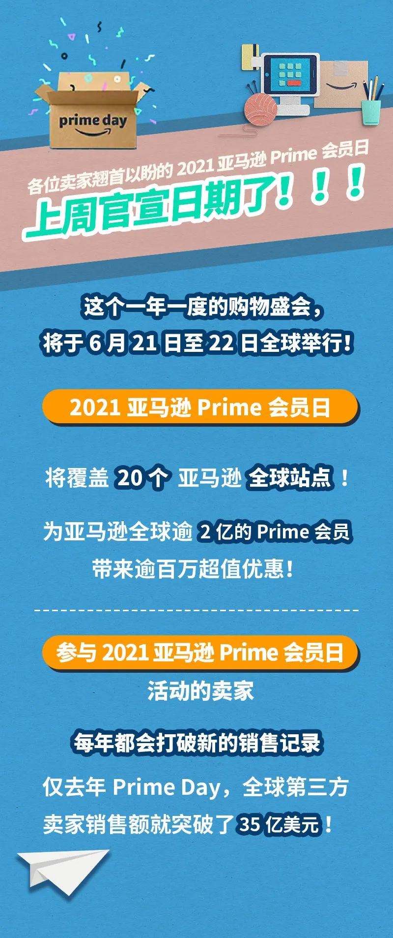 2021亚马逊Prime会员日日期定了！你的预算方案居然还没头绪？