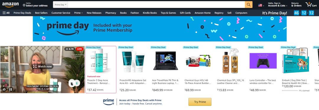 Primeday正式开始！会员日初战情况如何？