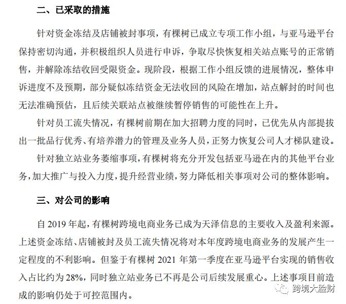 有棵树340个账号被封，约1.3亿资金被冻结，拍卖总部大楼抵债！