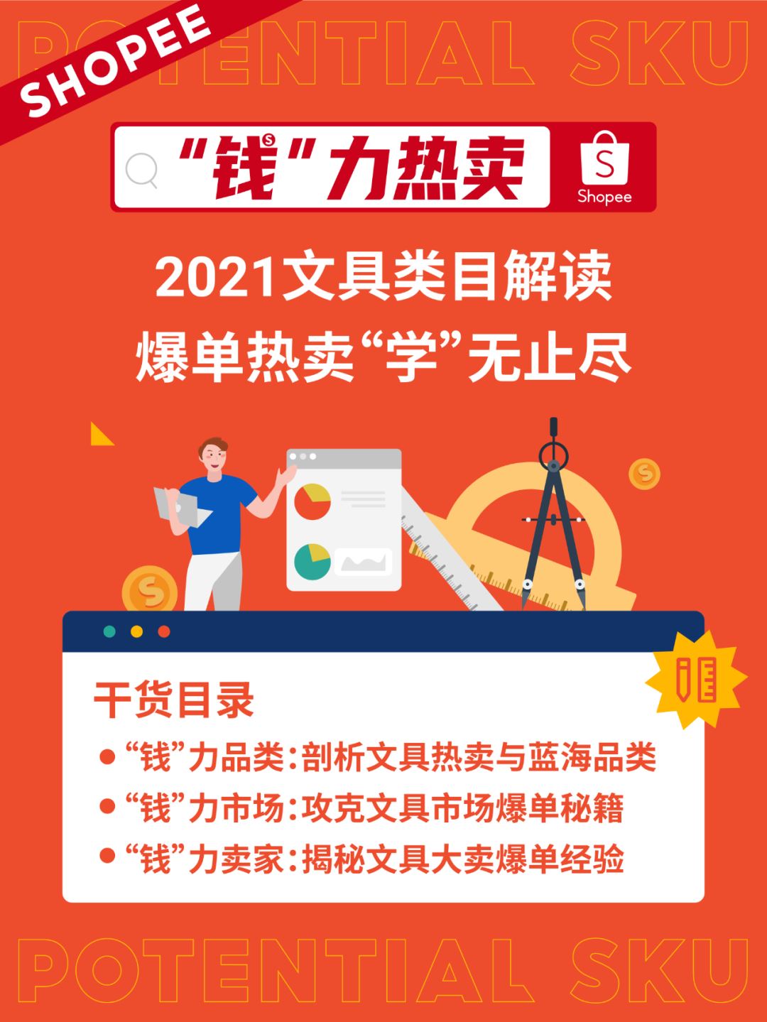 旺季文具热卖品类来袭, 更有大促突破4万单爆单经验分享