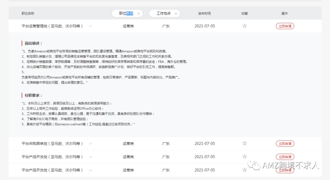 京东入局亚马逊？大量招聘运营！