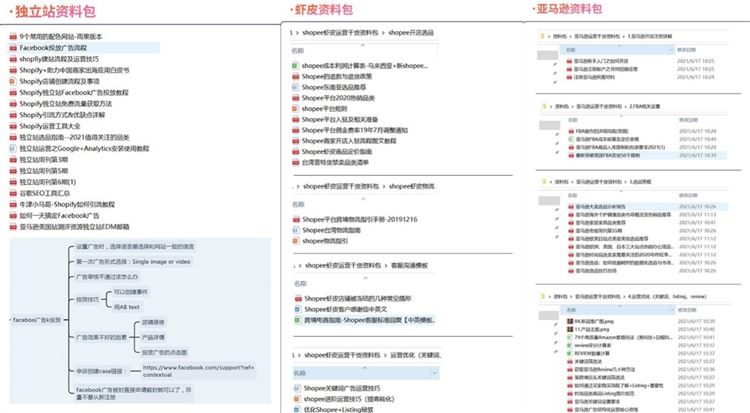 【干货资料免费领】独立站等跨境主流平台资料包分享！