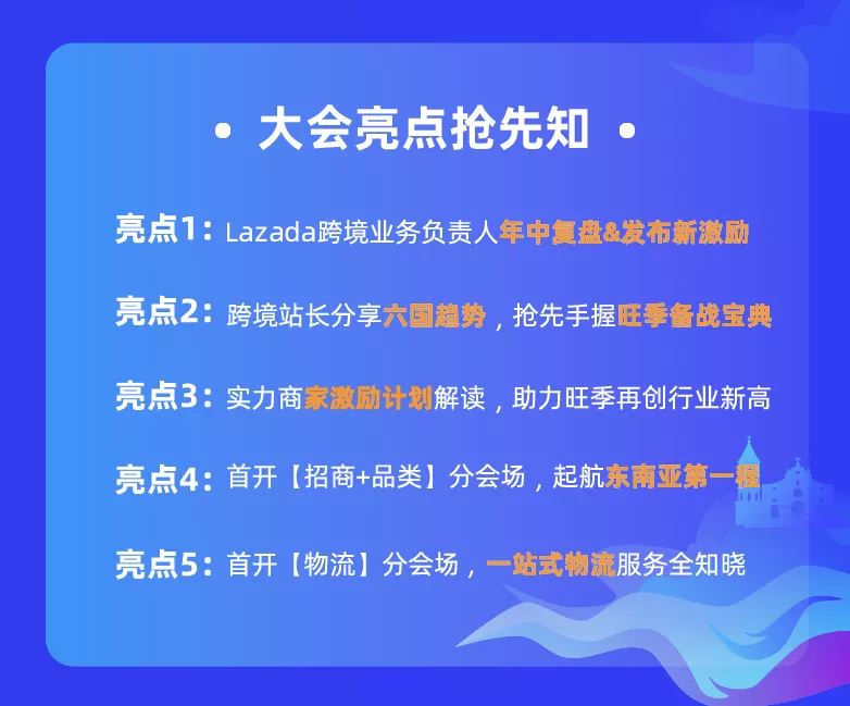 抽iPhone 13！2021 Lazada 9月跨境商家大会线上报名通道开启