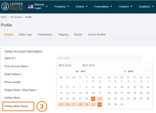 Lazada假期模式如何激活/关闭？Lazada假期模式设置流程