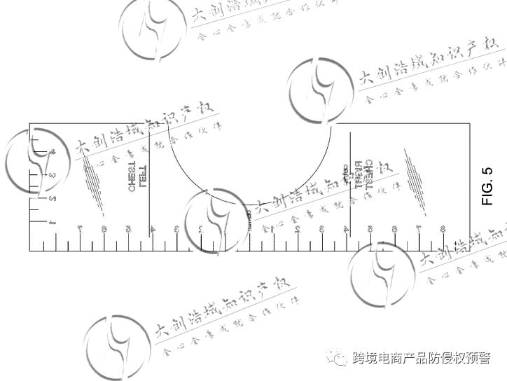 【T恤直尺】在亚马逊美国站上的防侵权预警408