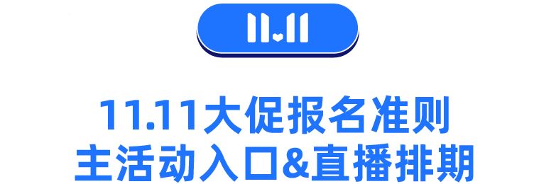 备战全年最盛大的11.11大促！跨境热门爆款&活动细则公布