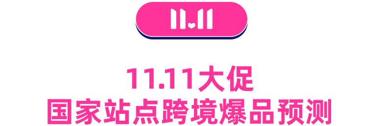 备战全年最盛大的11.11大促！跨境热门爆款&活动细则公布