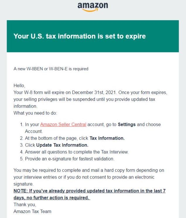 亚马逊美国站税务更新，W-8 BEN or W-8 BEN-E文件如何填写，手把手教您解决