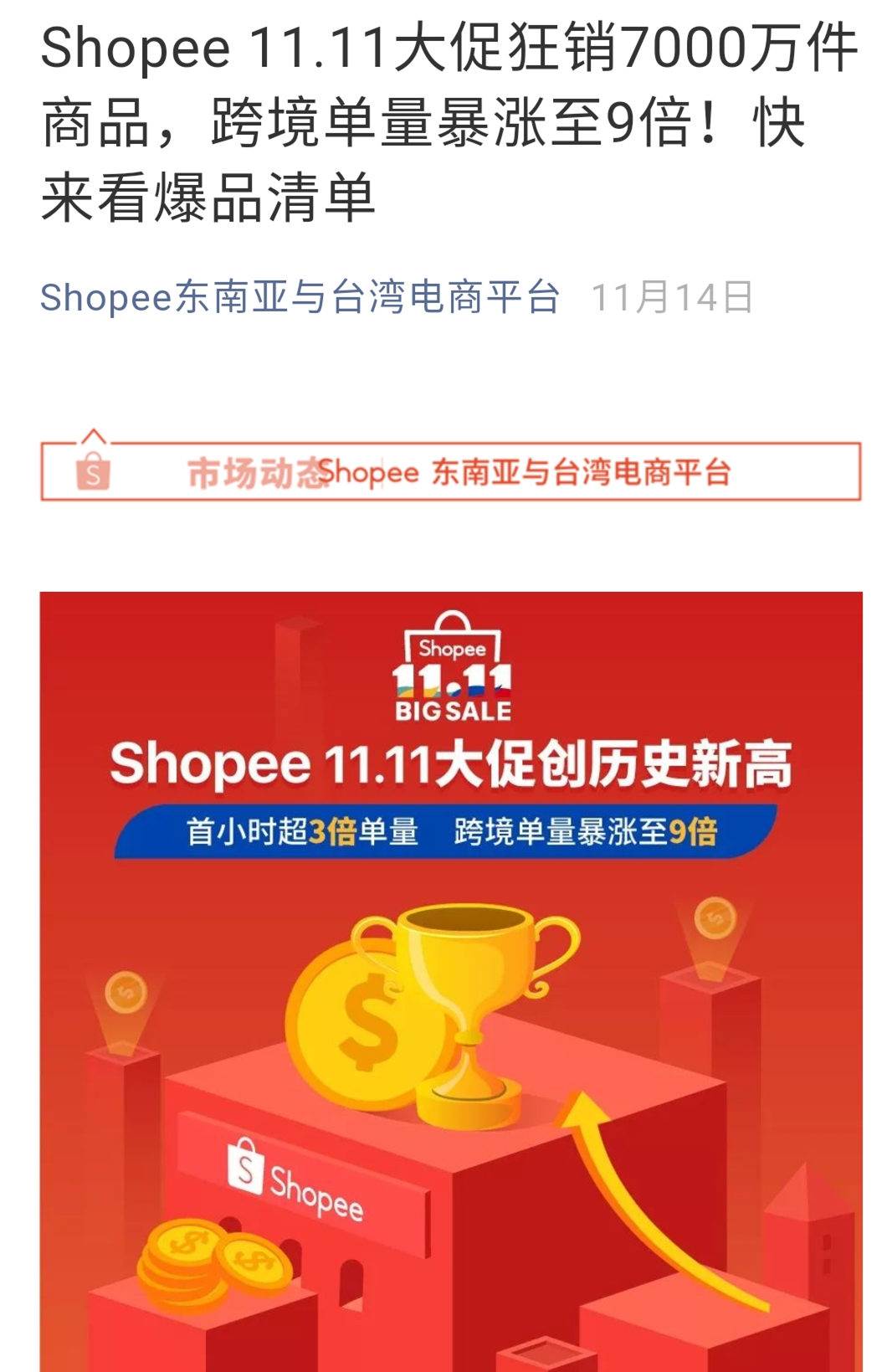 虾皮网跨境电商shopee（跨境电商和Shopee）